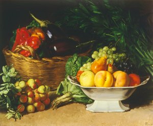 Still life with peppers