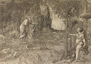 Allegory of Life (Dream of Raphael) by Giorgio Ghisi