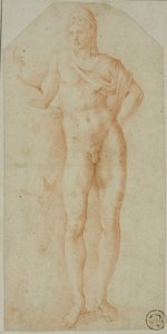 After the Antique: Statue of Paris by Giorgio Giulio Clovio