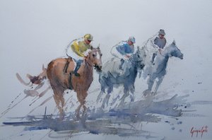 Dynamic Horse Race by Giorgio Gosti