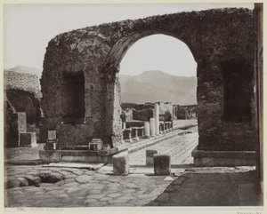 Excavations of Pompeii by Giorgio Sommer