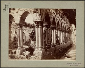Palermo. S. Giovanni degli Eremiti, Cloister by Giorgio Sommer