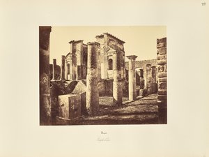 Pompeii. Temple of Isis by Giorgio Sommer