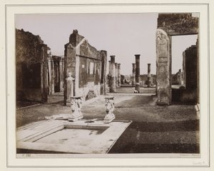 Remains of the Casa di Cornelia Ruffo in Pompeii