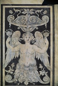 Allegorical figure, Palazzo dei Cavalieri, Pisa, Tuscany, Italy by Giorgio Vasari