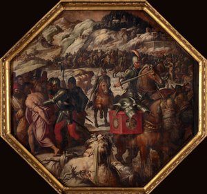 Defeat of the Venetians in Casentino by Giorgio Vasari