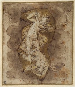 Drawing for the Angels of the Vault of Saint Michael, c.1511-74