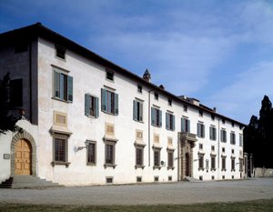 Facade of Villa Medicea of Castello
