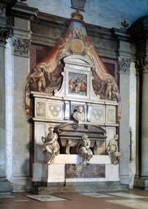 Funeral Monument in Tribute to Michelangelo by Giorgio Vasari