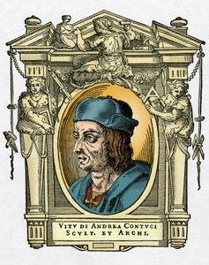Portrait of Jacopo Sansovino by Giorgio Vasari