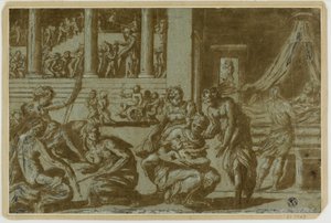 Study for the Allegory of Birth by Giorgio Vasari