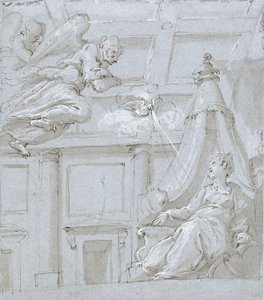 The Annunciation by Giorgio Vasari