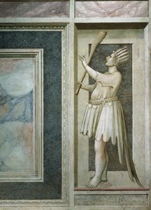 Foolishness by Giotto (after restoration)