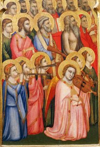 Angels Playing Musical Instruments (detail) by Giotto (c.1266 1337)