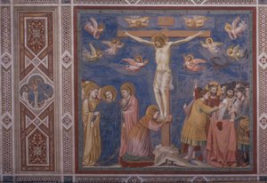 Crucifixion (Crocifissione), by Giotto by Giotto (c.1266 1337)