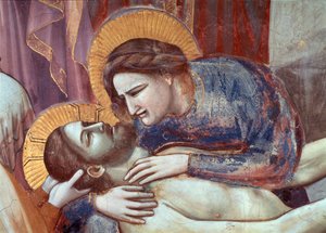 Lamentation of Christ (detail) by Giotto (c.1266 1337)