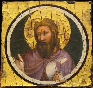 Saint John the Baptist by Giotto di Bondone by Giotto (c.1266 1337)