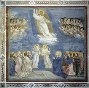 The Ascension of Christ by Giotto (c.1266 1337)