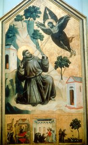 Stigmatisation of St Francis, 1300