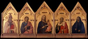 Badia Polyptych by Giotto di Bondone
