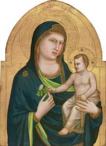 Madonna with Child by Giotto di Bondone