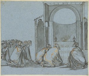 Prayer for the Flowering of the Rods by Giotto di Bondone
