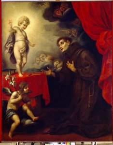 Vision of Saint Antony of Padua by Giovan Battista Montini