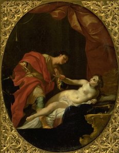 Tarquin Threatening Lucretia