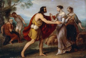 Meeting between Jacob and Rachel