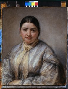 Portrait of Benedetta Carminati Chisoli by Giovanni Carnovali