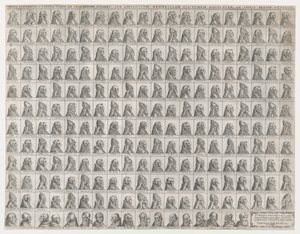 Speculum Romanae Magnificentiae: Small Portraits of the Popes from Christ to Sixtus V by Giovanni Ambrogio Brambilla