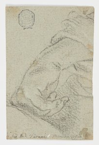 Study: A Left Hand in a Leaning Position