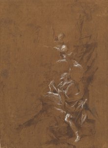 The Vision of Saint William of Aquitaine, late 1650s by Giovanni Angelo Canini