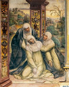 Ecstasy of Saint Catherine of Siena (Detail)