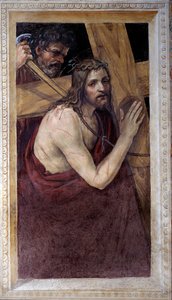 Jesus Carrying His Cross (Fresco) by Giovanni Antonio Bazzi Sodoma
