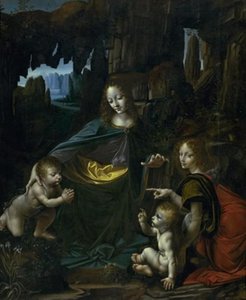 The Virgin of the Rocks by Giovanni Antonio Boltraffio