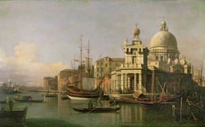 A view of the Dogana and Santa Maria della Salute
