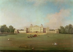 Badminton House, Gloucestershire by Giovanni Antonio Canal