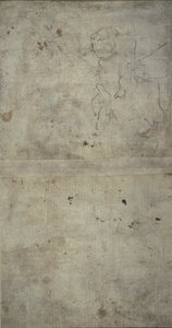 Sketch of Joseph Holding the Christ Child by Giovanni Antonio Guardi