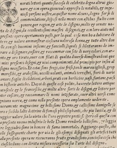 Example of Embroidery, title page verso, 1530 by Giovanni Antonio Tagliente