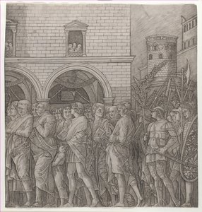 The Triumph of Caesar: the senators by Giovanni Antonio da Brescia