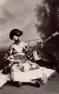 Little Girl in Japanese Costume