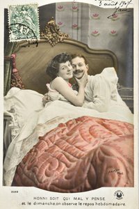 Postcard: Sunday rest weekly - date 1907 by Phillipe de Marlier
