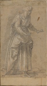 Woman Walking to the Right by Giovanni Baglione