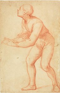 Standing Young Man with Outstretched Arms by Giovanni Balducci
