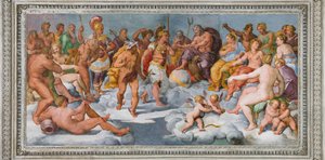 The Assembly of Gods by Giovanni Battista Castello