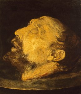 The head of St John the Baptist on a plateau by Giovanni Battista (1567 1633) Crespi