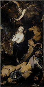 The Martyrdom of St Catherine by Giovanni Battista  Crespi