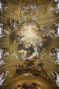 The Triumph of the Name of Jesus by Giovanni Battista Gaulli