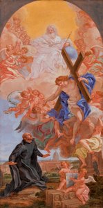 The Vision of Saint Ignatius by Giovanni Battista (1639 1709) Gaulli